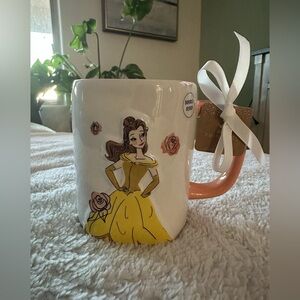 Rae Dunn Disney Princess Belle Mug New